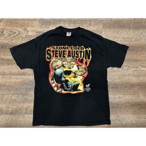 Vintage Austin 3:16 WWF Stone Cold Steve Austin Rattlesnake Beer XL T-Shirt